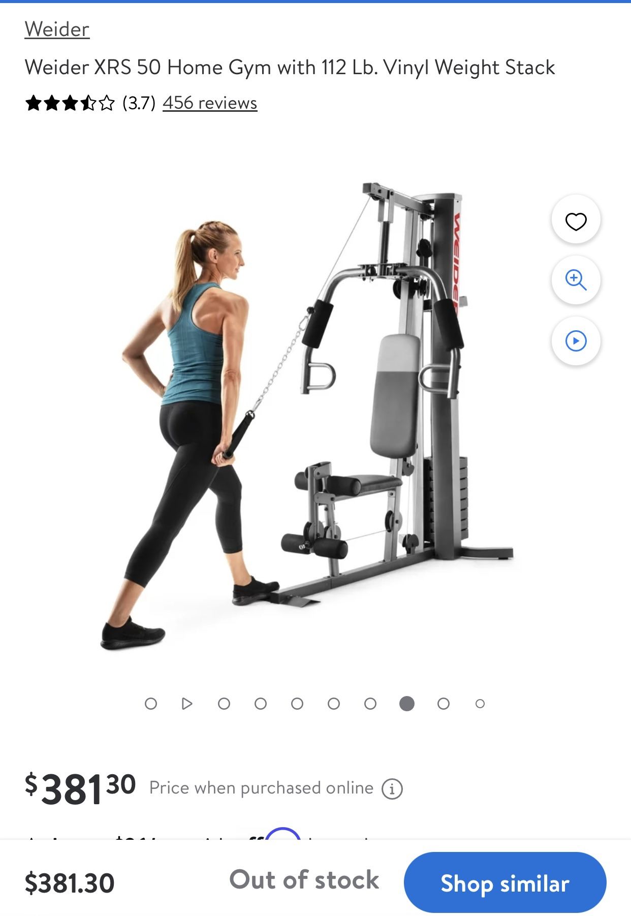 Weider xrs 50 home gym system reviews new arrivals