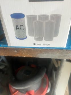 Pool Filter Pump with Filter Cartridges
