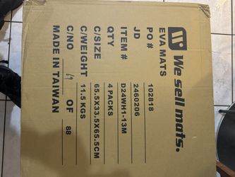 Brand new Mats 2 Boxes , From We Sell Mats