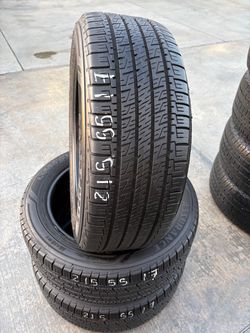 215/55r17 Two Goodyear Tires In Great Shape