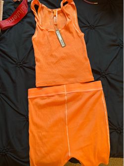 SKIMS ORANGE Set