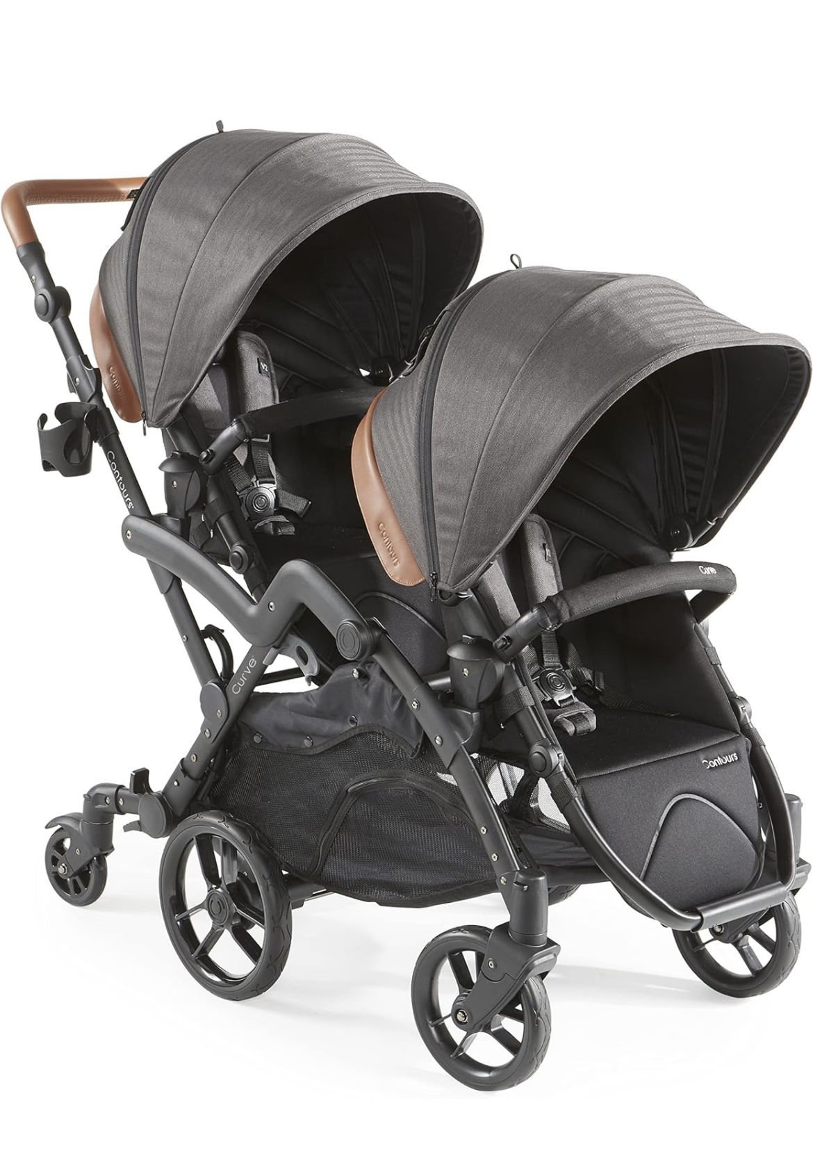 Stroller For Twins Contours Curve V2 Rotate 360 Degrees 