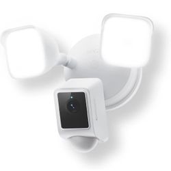 Wired Floodlight Camera v2: AI-Enhanced Security with Color Night Vision & Siren