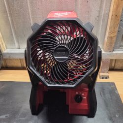 NEW OPEN BOX  Milwaukee 18 Volt Fan 0886-20