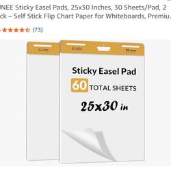 SUNEE Sticky Easel Pads 2 Pack -  New In box