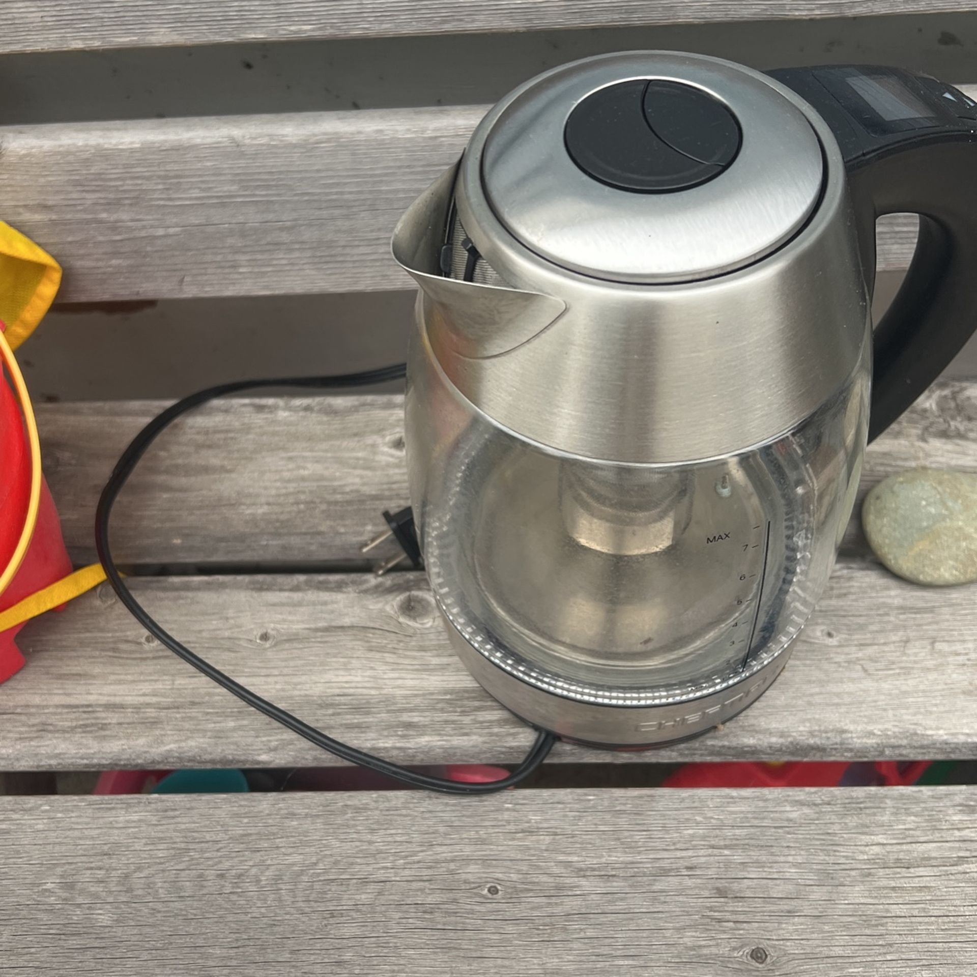 Hot Beverages Glass Kettle