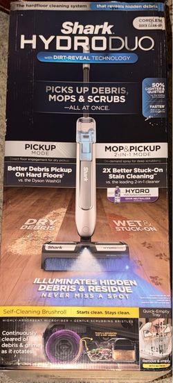 Shark Hydro Duo Mop and Pickup 2 in 1 Mode