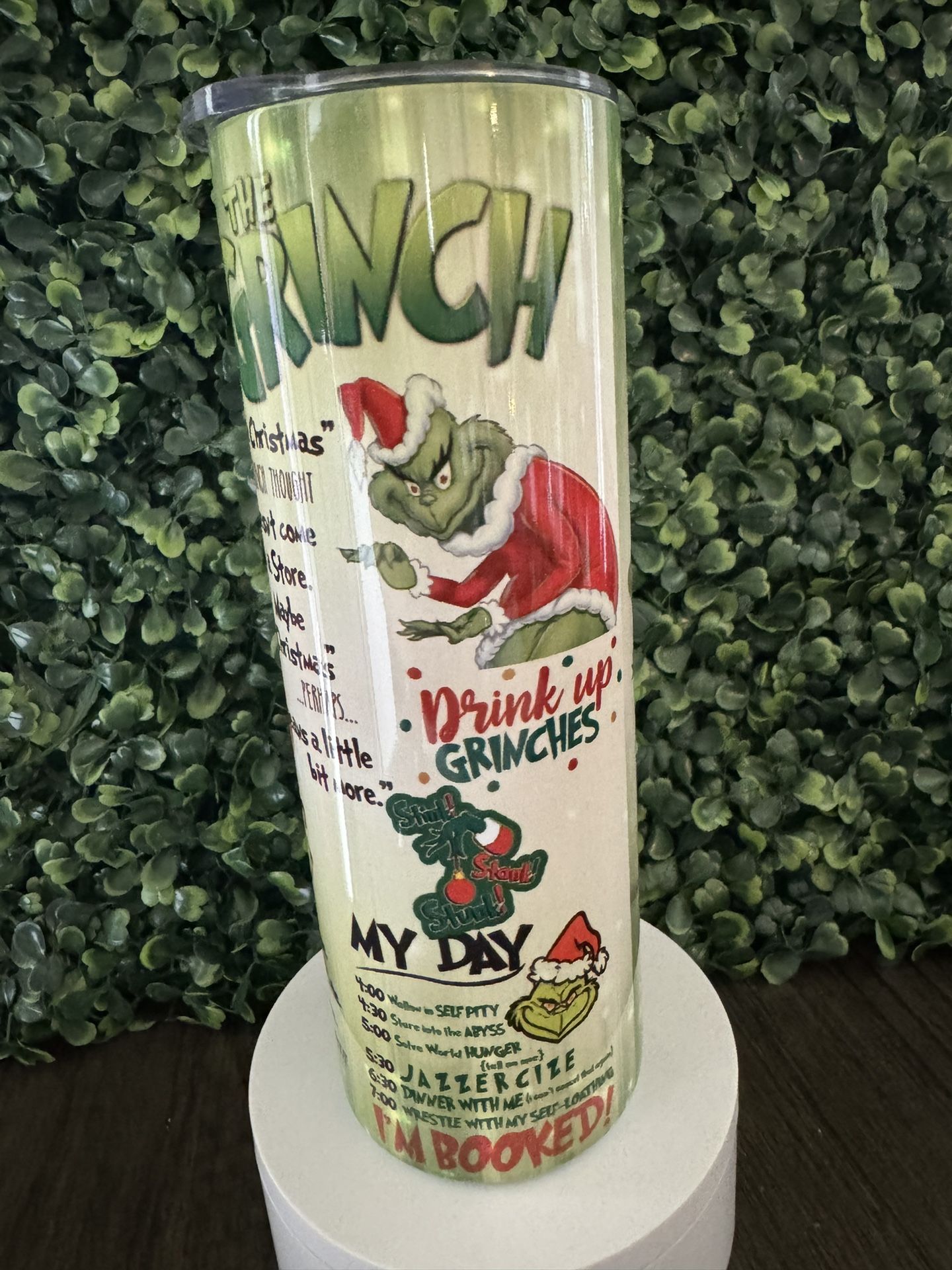 Grinch Christmas Tumbler