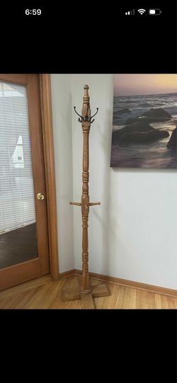 Solid wooden Tree coat Rack