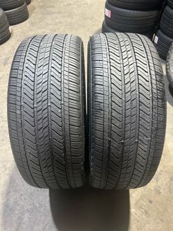 SET OF 2 USED TIRES BRIDGESTONE ALENZA AS 02…285/40/24
