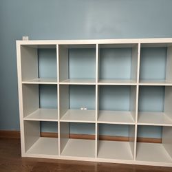 White Shelving Unit