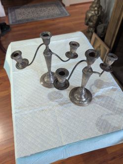 Newport Sterling candelabra