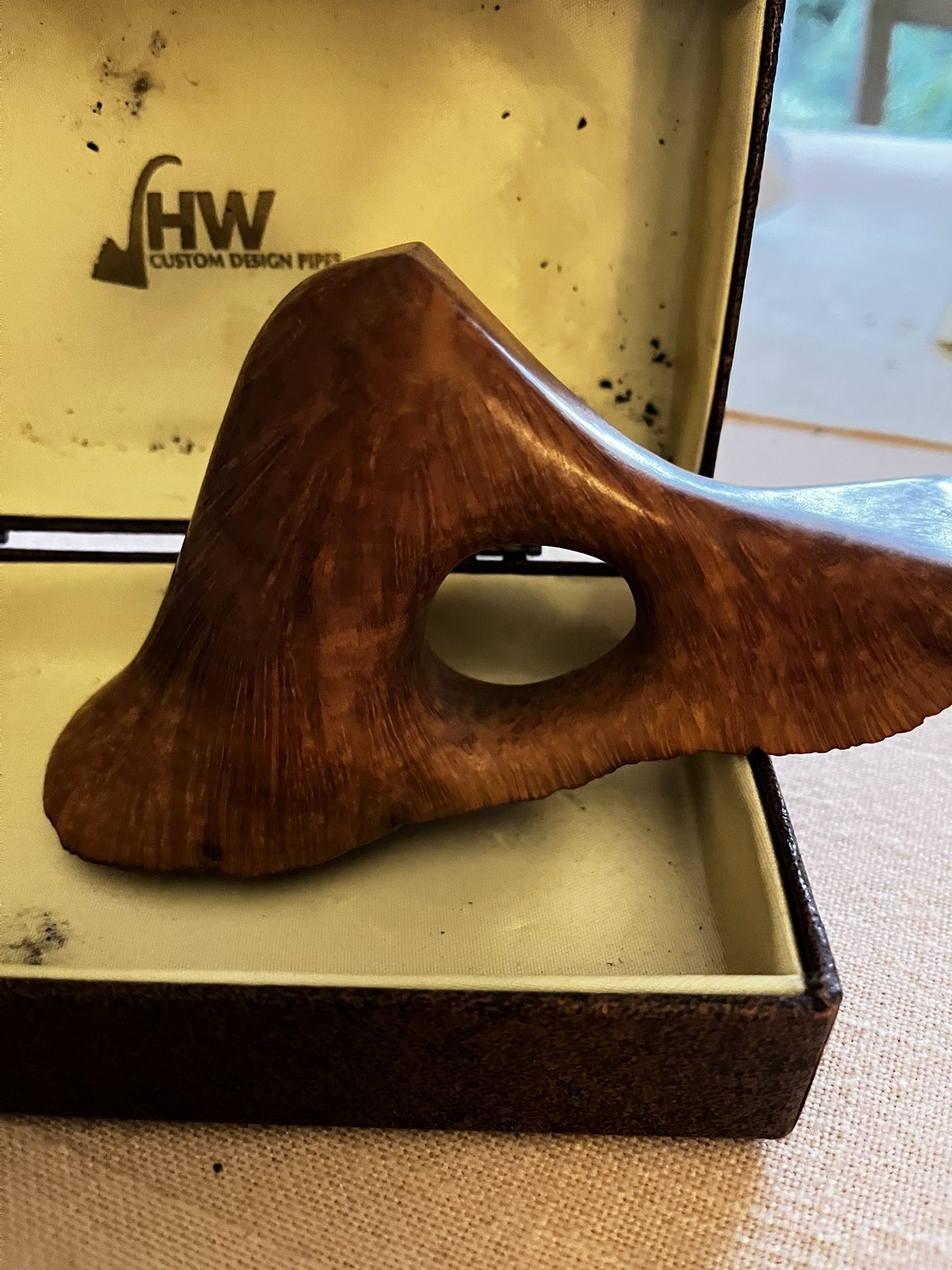 Two Vintages Pipes Burl & meerschaum