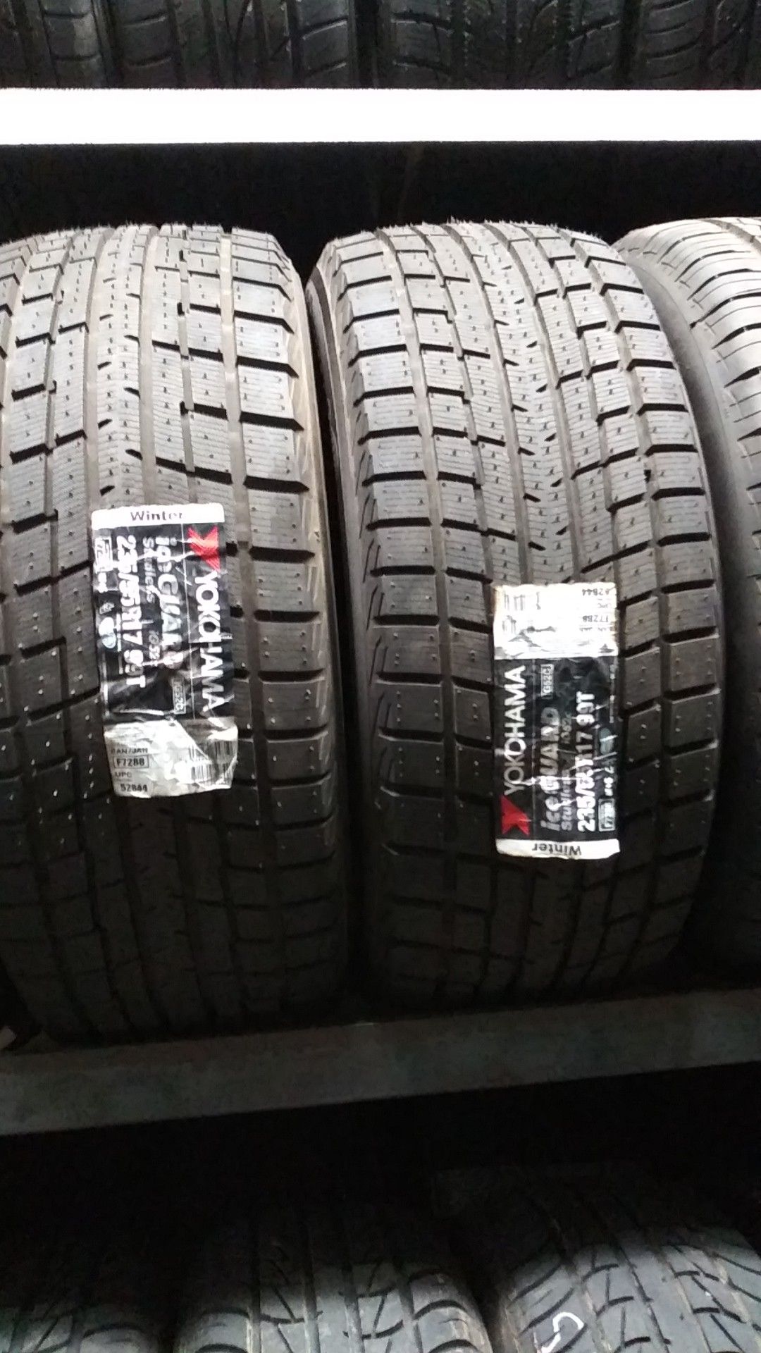 2 new 235/55R17 YOKOHAMA winter