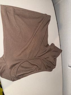 Ribbed High-Waist Shorts