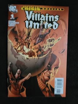 Villains United: Infinite Crisis Special #1 DC Comic