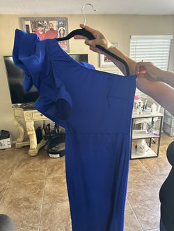 Royal Blue Dress 