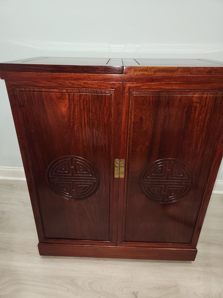 Rosewood Portable Bar