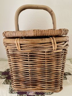 Woven Wicker Basket