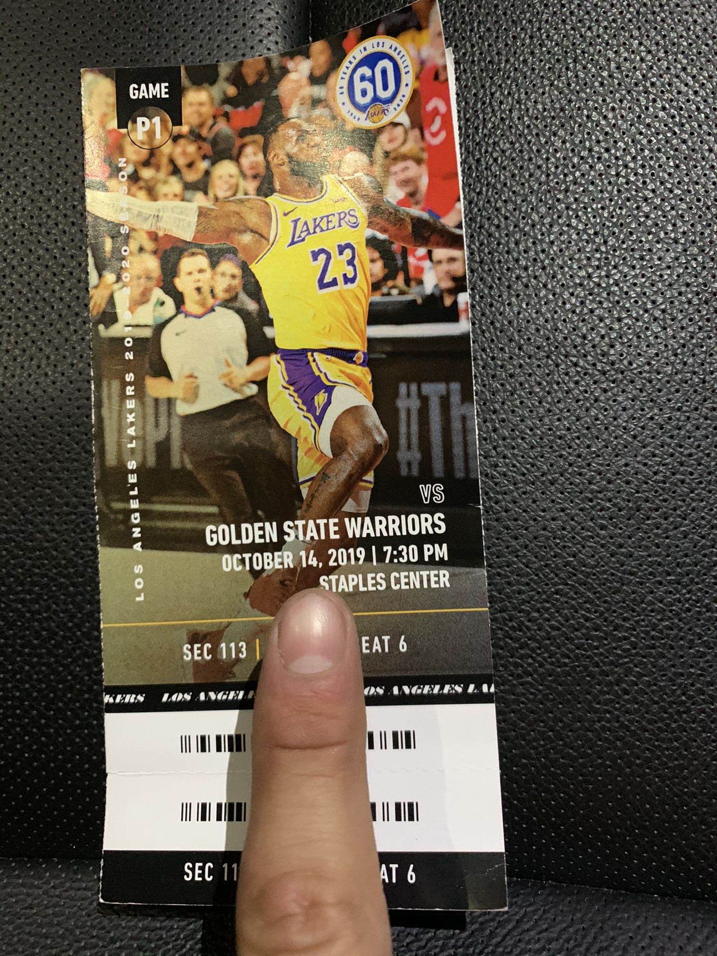 Lakers ve warriors 10/14/19