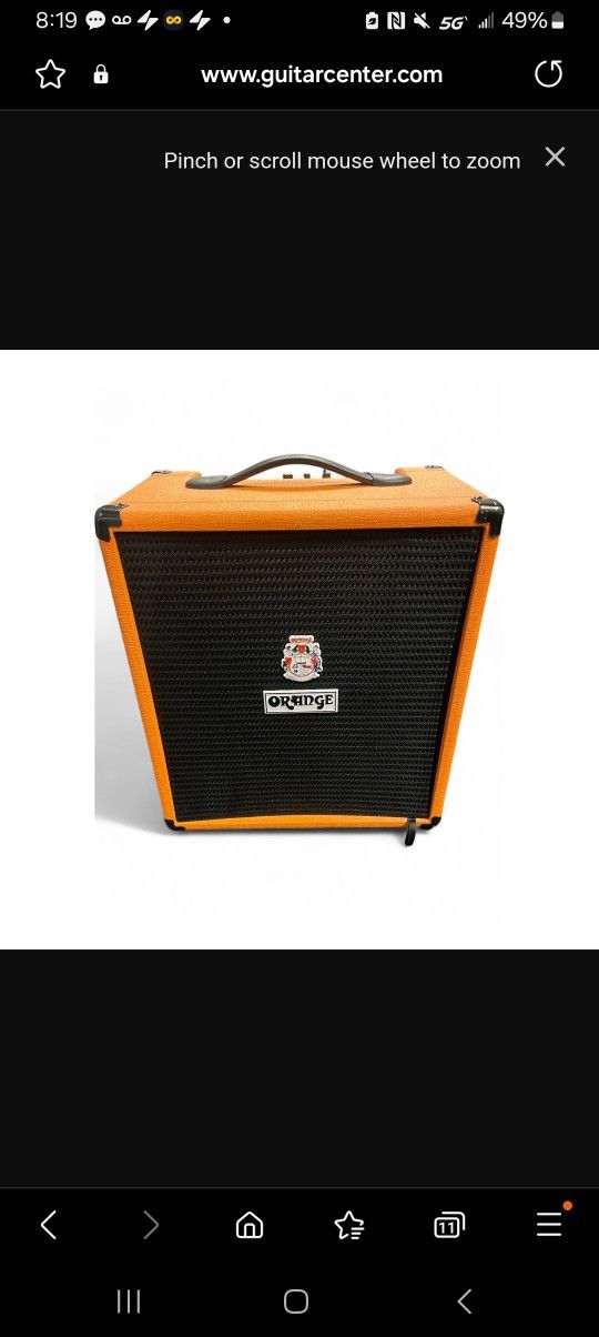Crush 50bxt Amp