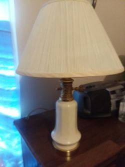 Set of antique lamps