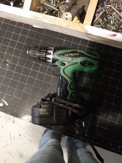 Hitachi 18v drill