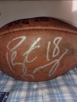 Peyton Manning signed autograph NFL the Duke football colts broncos