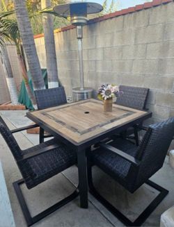 Patio Set 5pc/outdoorDiningSet/outdoor Furniture/Cash Only 