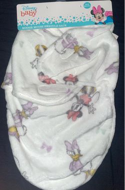 Disney Baby Minnie Mouse Swaddle Sack 0-3 Months