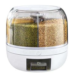 Rotary Grain Dispenser (White) BRAND NEW- NEVER USED