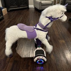 Power Pony Hover Board With Charger 