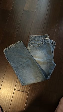 Men's Light Wash Denim Jeans