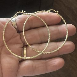 14k gold plated  earrings