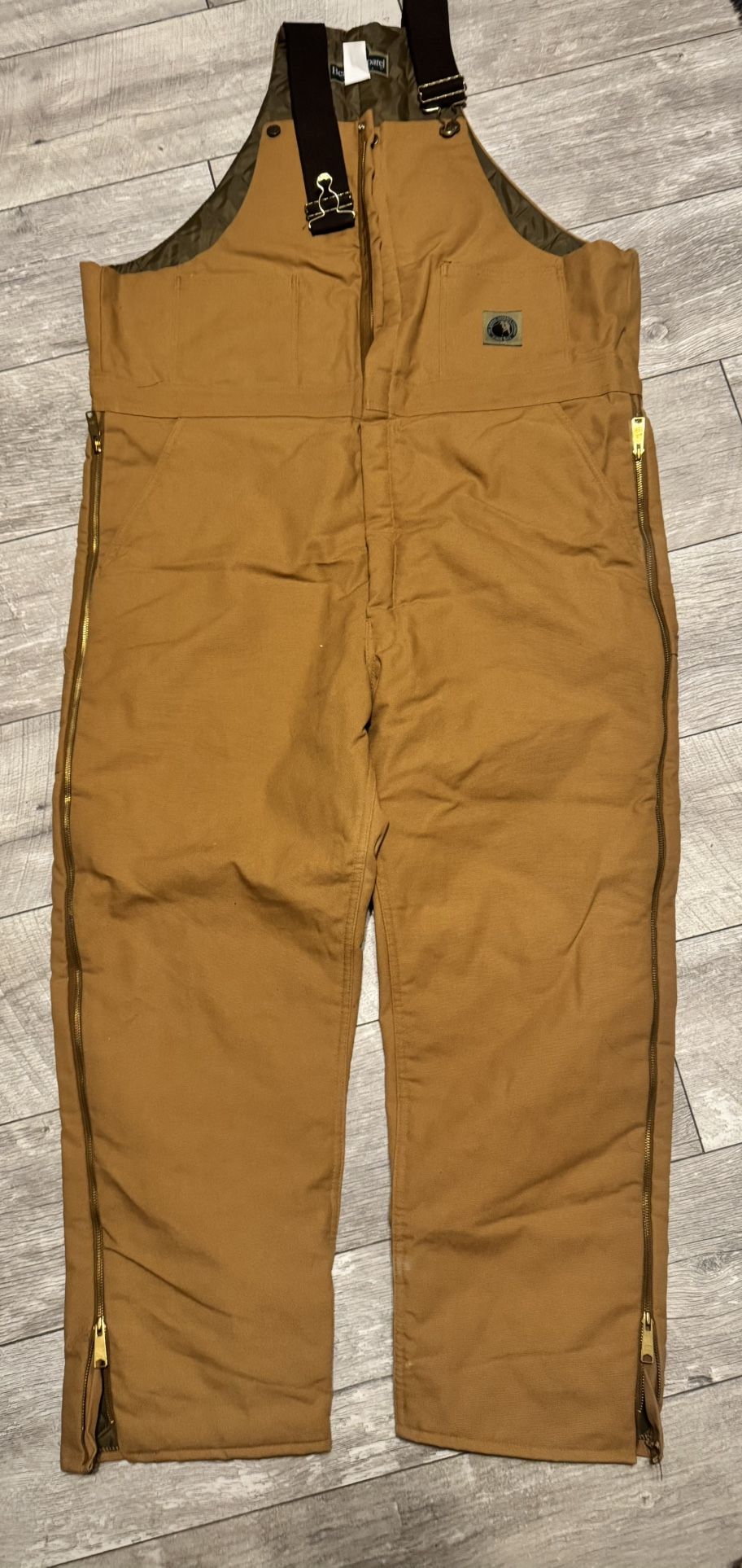 Berne Insulated Bib Overalls Canvas 2XL 