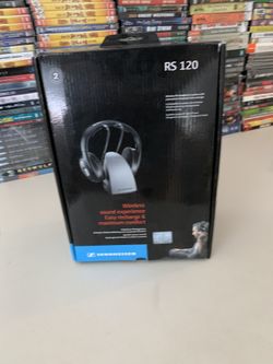 Sennheiser RS 120 - Headphones - full size - wireless