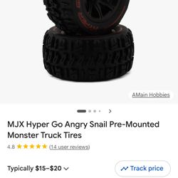 Hyper Go - MJX Off-road Tires 12mm 