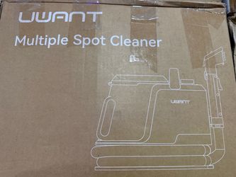Uwant Carpet Cleaner Machine 18Kpa Portable Carpet Cleaner for Cars Couch, 2in1 Water Tank Upholstery Cleaner, Spot Cleaner with Cleaning Tools, 2.4 L