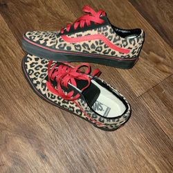 Vans (Customized) Leopard Print 