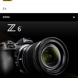 Nikon Z6 And Accessories 