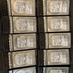 10 3tb Hdds 