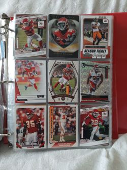 Kansas City Chiefs NFL Football Card Team Sets