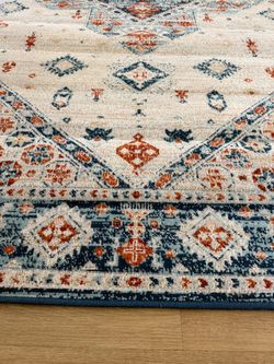Rug Blue 8x10