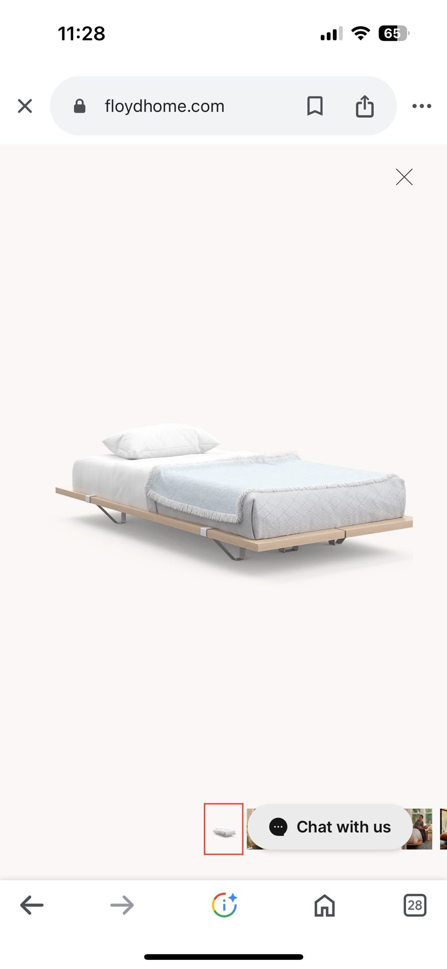 FLOYD  - Twin Platform Bed