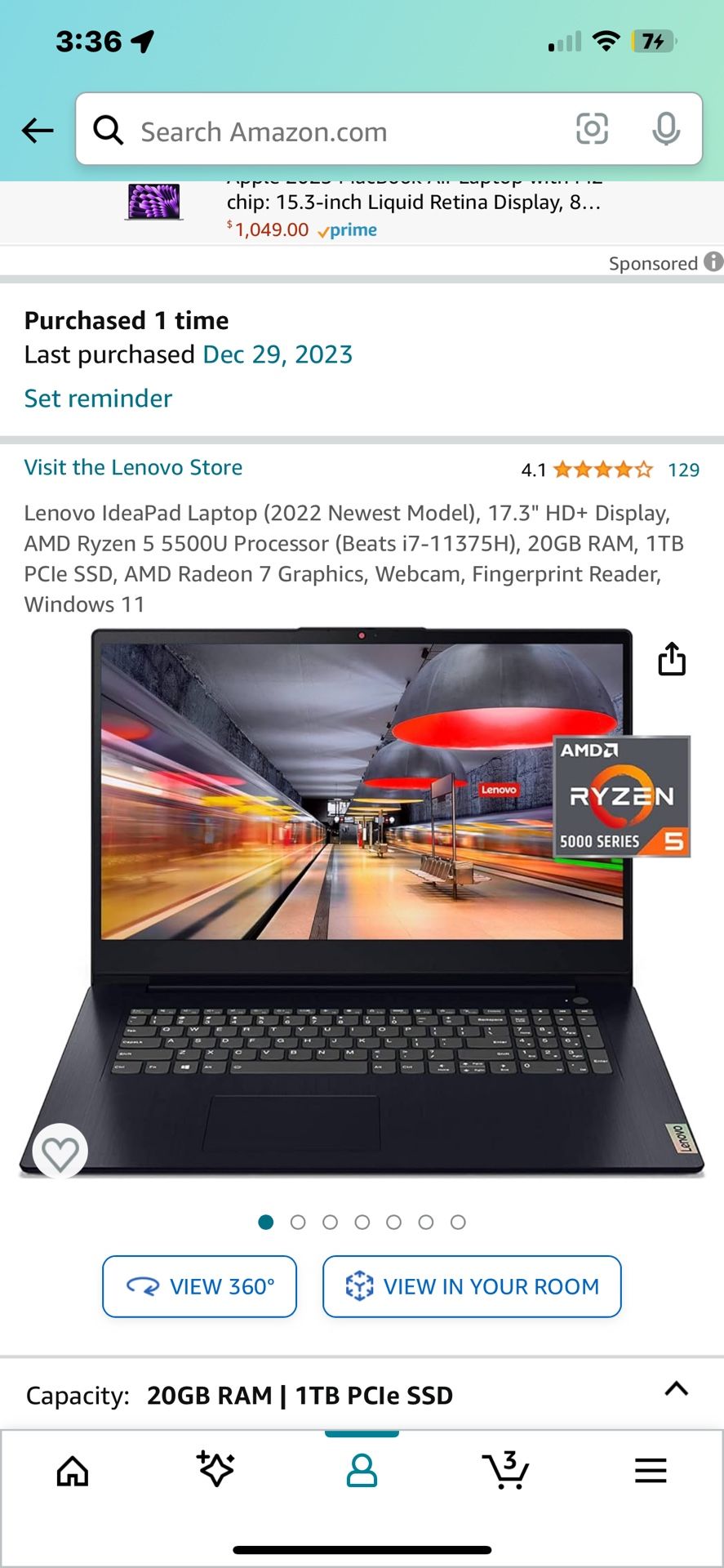 Brand New Lenovo Laptop