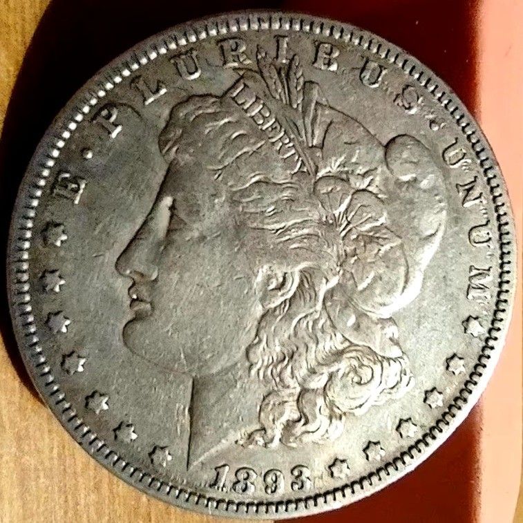 1893 Morgan Silver Dollar