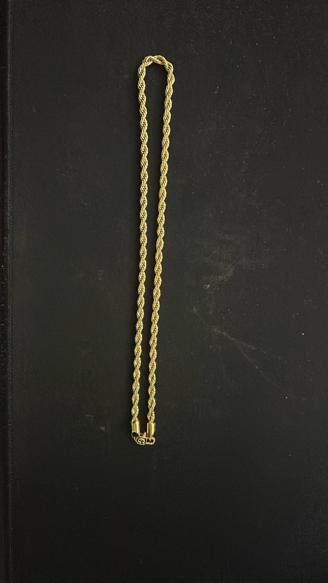 Gld Gold Platted Chain