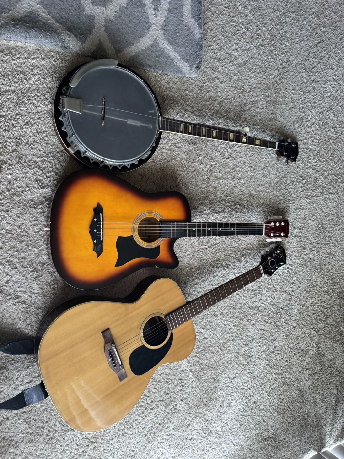 Vintage Drifter Banjo 🪕 Two Guitar 🎸