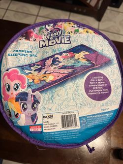 My Little Pony The Movie Kids Camping Sleeping Bag