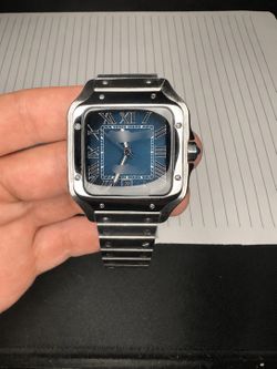 Men’s Luxury Watch with Blue Face
